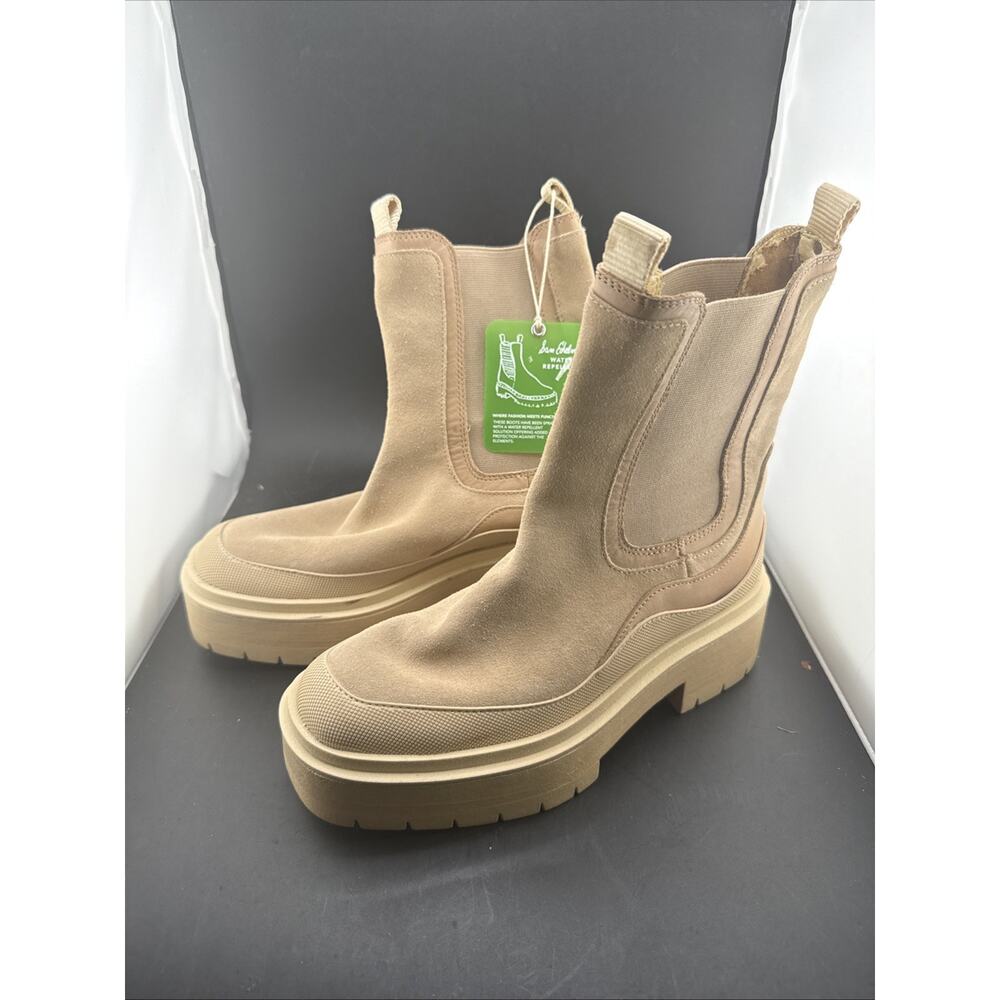 Sam Edelman Lulia Chelsea Boots Tan Size 6 NWT - Picture 2 of 6